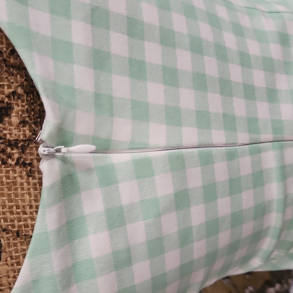 Mable Checkered Sleeveless Mini Dress - Picture 5 of 8